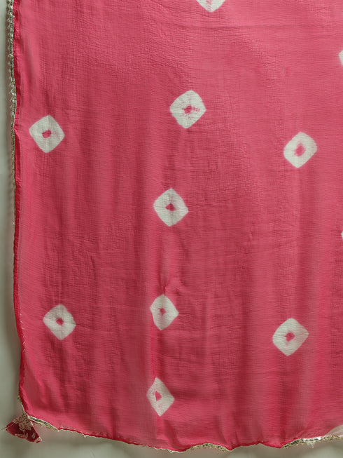 Women's Pure Cotton Floral Printed Kurta & Pant With Dupatta