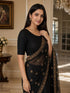 Rajnandini Women's Lycra Solid Readymade Blouse(BL6210BLACK0826)