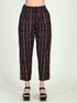 Navy Blue & Wine Cotton Blend Floral Block Printed Kurta & Pant With Dupatta
