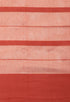 Beige And Red Cotton Checks Printed Traditional Saree With Blouse Piece