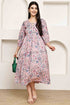 Pink Petal Jaipuri Printed Western Dress