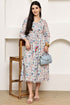 Springtime Serenade Jaipuri Printed Western Dress