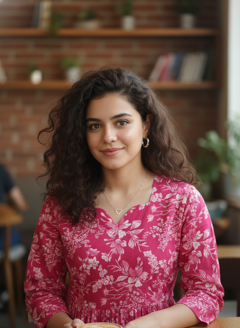 Pink Pure Cotton Jaipuri Printed Western Dress