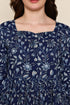 Serene Floral Charm Cotton Jaipuri Printed Dress