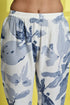 Blue Blossom Jaipuri Ensemble Kurta With Pant