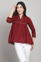 Women Pure Cotton Solid Short Top