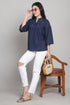 Women Pure Cotton Solid Short Top
