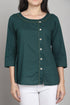 Women Pure Cotton Solid Short Top