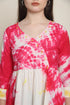 Women Pure Cotton Tie-Dye Shibori Printed Short Top