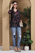 Blooming Casual Chic Cotton Jaipuri Printed Short Top