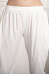 White Rayon Embroidered Straight Kurta & Pant With Dupatta