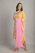 Multicolor Pure Cotton Embroidered Straight Kurta & Pant With Dupatta