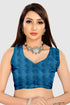 Multicolor Cotton Silk Printed Traditional Saree With Blouse Piece