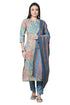 Multicolor Women Cotton Blend Floral Printed Kurta & Pant With Dupatta