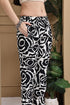 Black & White Cotton Abstract Printed Kurta & Pant With Dupatta