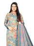 Multicolor Cotton Blend Printed Unstitched Salwar Suit Material