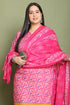Pink Cotton Blend Printed Ready to Wear Patiala Salwar Suit