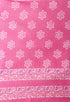 Pink Polyester Cotton Printed Salwar Suit with Dupatta