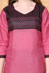 Pink Cotton Blend Printed Ready to Wear Patiala Salwar Suit