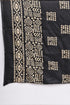 Beige & Black Cotton Blend Printed Ready to Wear Patiala Salwar Suit