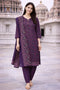 Purple Cotton Blend Printed Ready to Wear Patiala Salwar Suit