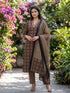 Cotton Blend Jaipuri Printed Kurta & Pant With Dupatta