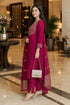 Pink Cotton Blend Solid Kurta & Pant With Dupatta