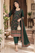 Green Silk Blend Jacquard Woven with Inner Straight Kurta & Pant With Dupatta