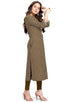 Dark Brown And Beige Pure Cambric Cotton Jaipuri Printed Kurti
