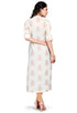 White Pure Cambric Cotton Jaipuri Printed Kurti