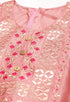Pink Pure Cotton Embroidered Unstitched Salwar Suit Material