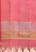 Peach Cotton Embroidered Unstitched Salwar Suit Material