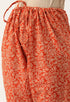 White And Orange Pure Jaipuri Cambric Cotton Printed Unstitched Salwar Suit Material