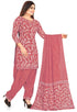 Pink Pure Jaipuri Cambric Cotton Printed Unstitched Salwar Suit Material