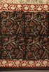 Black Pure Jaipuri Cambric Cotton Printed Unstitched Salwar Suit Material