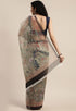 Sage Green Organza Printed Traditional Saree