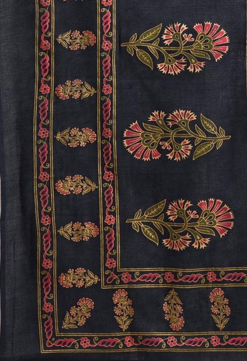 Pure Cambric Cotton Printed Kurta Set With Dupatta