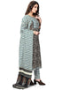 Multicolor Pure Cambric Cotton Jaipuri Printed Kurta Set With Dupatta