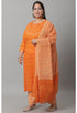 Pure Cambric Cotton Embroidered Kurta Set With Dupatta