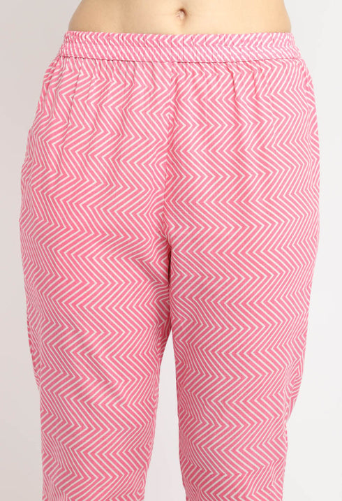 Pure Cambric Cotton Embroidered Kurta Set With Dupatta