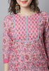 Pure Cotton Hand work Kurta Set With Dupatta
