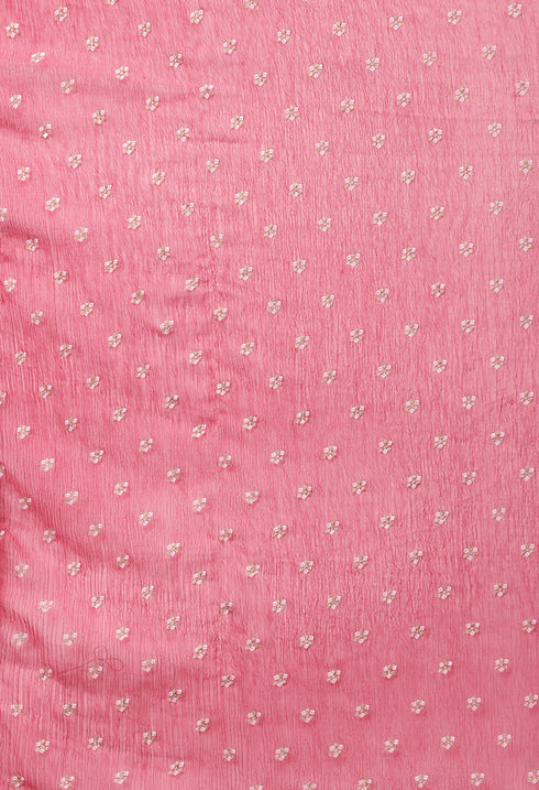 Pure Cotton Jaipuri Printed And Embroidered Kurta Set With Dupatta