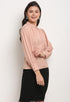 Dusty Pink Polyester Solid Top