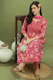 Rajnandini Women's Pure Cotton Floral Printed Kurta & Pant With Dupatta