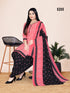 Pink Cotton Blend Printed Unstitched Salwar Suit Material