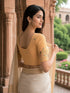 Rajnandini Women's Lycra Embroidered Readymade Blouse(BL1117CHIKU0626)
