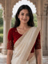 Rajnandini Women's Lycra Embroidered Readymade Blouse(BL1117MAROON0626)