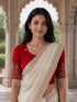 Rajnandini Women's Lycra Embroidered Readymade Blouse(BL1117RED0626)