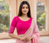 Rajnandini Women's Lycra Embroidered Readymade Blouse(BL6197PINK0426)