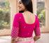 Rajnandini Women's Lycra Embroidered Readymade Blouse(BL6197PINK0426)